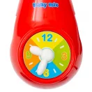 Körhinta a kiságy fölé világító vetítővel  Baby Mix piros