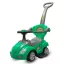 Bébitaxi tolókarral 3az1-ben Baby Mix Mega Car zöld