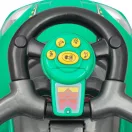 Bébitaxi tolókarral 3az1-ben Baby Mix Mega Car zöld