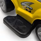 Bébitaxi tolókarral 3az1-ben Baby Mix Mega Car sárga