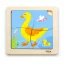 Fa képes kirakó puzzle Viga 4 db kacsa