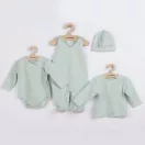 4-részes baba együttes újszülötteknek New Baby I AM menta