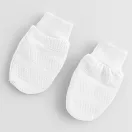 7-részes baba együttes újszülötteknek New Baby I AM fehér