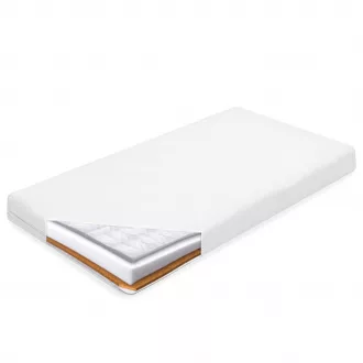   Gyerek matrac New Baby STANDARD 120x60x11 cm hajdina-habszivacs-kókusz fehér