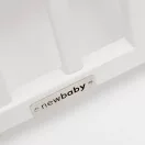 Gyerek kiságy New Baby LILLY leengedhető oldalráccsal fehér
