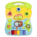 Gyermek zenélő fejlesztő járássegítő Baby Mix kék