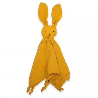 Muszlin szundikendő New Baby Rabbit mustard