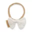 Puha muszlinból készült fejpánt csecsemőknek New Baby white