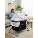 Összecsukható bölcsőágy DreamyNest Baby Mix fekete