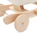 Hintajáték kerekekkel és dallammal, Baby Mix Hattyú, fehér