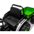 Elektromos vontató pótkocsival Milly Mally Farmer zöld