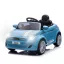 Elektromos autó Milly Mally Fiat 500e kék