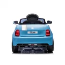 Elektromos autó Milly Mally Fiat 500e kék