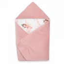 Bélelt babatakaró, pólya autós hordozóba New Baby pink