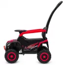 Baby Mix Ruggy elektromos futóbicikli vezetőrúddal piros
