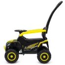 Baby Mix Ruggy elektromos futóbicikli vezetőrúddal sárga