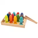 Fa tojásos kirakó Montessori Baby Mix