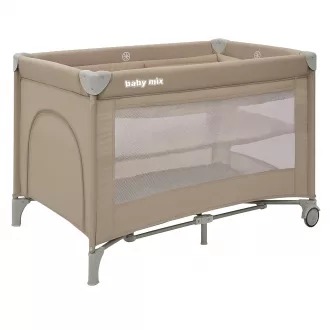 Baby Mix Lift utazóágy függeszthető ággyal, bézs