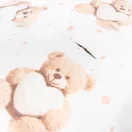 Bélelt babatakaró, pólya autós hordozóba New Baby Love Teddy Bear beige