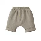 Baba muszlin ing rövidnadrággal New Baby linen