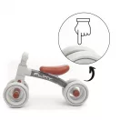 FLIXY futóbicikli LED világítással Milly Mally– grey