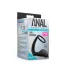 ANAL ADVENTURES COCK RING PLUG BLACK