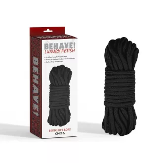 Bind Love Rope Black