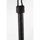 28" Kid Leather 9 Tails Flogger Black_B15O25_3