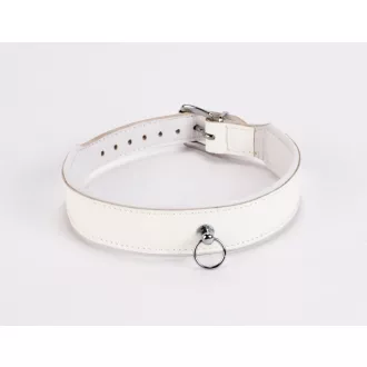Patent Leather with Lamb Leather Backing White