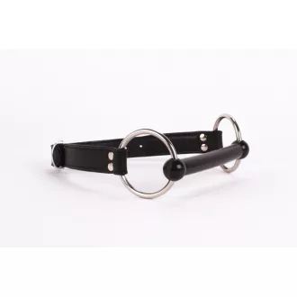  Calf Softy Leather Top and Lamb Leather padding with Silicone Mouth Piece Black