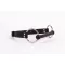 Calf Softy Leather Top and Lamb Leather padding with Silicone Mouth Piece Black