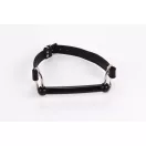 Calf Softy Leather Top and Lamb Leather padding with Silicone Mouth Piece Black