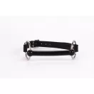 Calf Softy Leather Top and Lamb Leather padding with Silicone Mouth Piece Black
