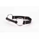Calf Softy Leather Top and Lamb Leather padding with Silicone Mouth Piece Black