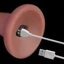6'' Vibrating Dual Density Power Cock