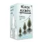 Black Axinite 3 IN 1 Anal Plug Kit Set III