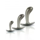 Black Axinite 3 in 1 Anal Plug Kit Set I