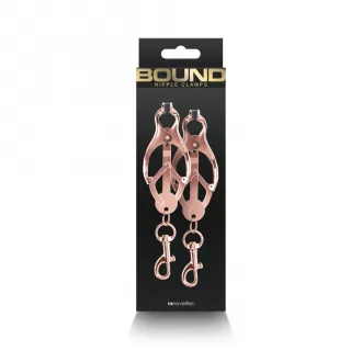 Bound - Nipple Clamps - C3 - Rose Gold