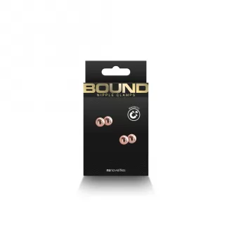 Bound - Nipple Clamps - M1 - Rose Gold