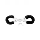 Beginner's Furry Cuffs  Black
