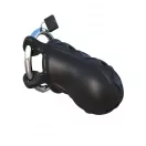 Extreme Silicone Cock Blocker  Black