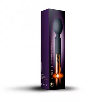 Oriel Rechargeable Wand - Black and Copper