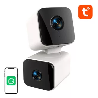   Gosund PC12 intelligens WiFi-s kettős kamera (1920x2160 H.265, Tuya)