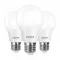 LEPRO 100089-WW-EU-3 LED-izzó, E27, A60, 8,5 W (60 W), 806 lm, 2700 K (meleg fehér), 180°, 3 darabos csomag