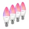LEPRO BC1-EU-4 C37 RGBCW Wi-Fi-kompatibilis LED-izzó
