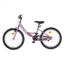 KPC FluoBike Rabbit nyuszis VILÁGÍTÓS 20 lila fluoreszkáló gyermek kerékpár