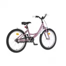 KPC FluoBike Rabbit nyuszis VILÁGÍTÓS 20 lila fluoreszkáló gyermek kerékpár