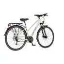 Visitor FluoBike Lady női VILÁGÍTÓS trekking kerékpár fluoreszkáló fehér