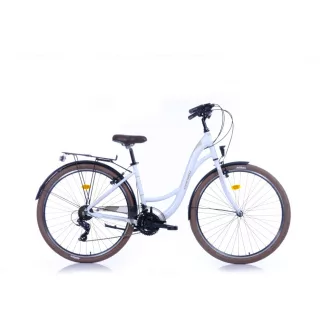  Corelli Glowie 28 könnyűvázas női trekking kerékpár 48 cm Fehér