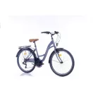 Corelli Glowie 26 könnyűvázas női trekking kerékpár 44 cm Grafit
